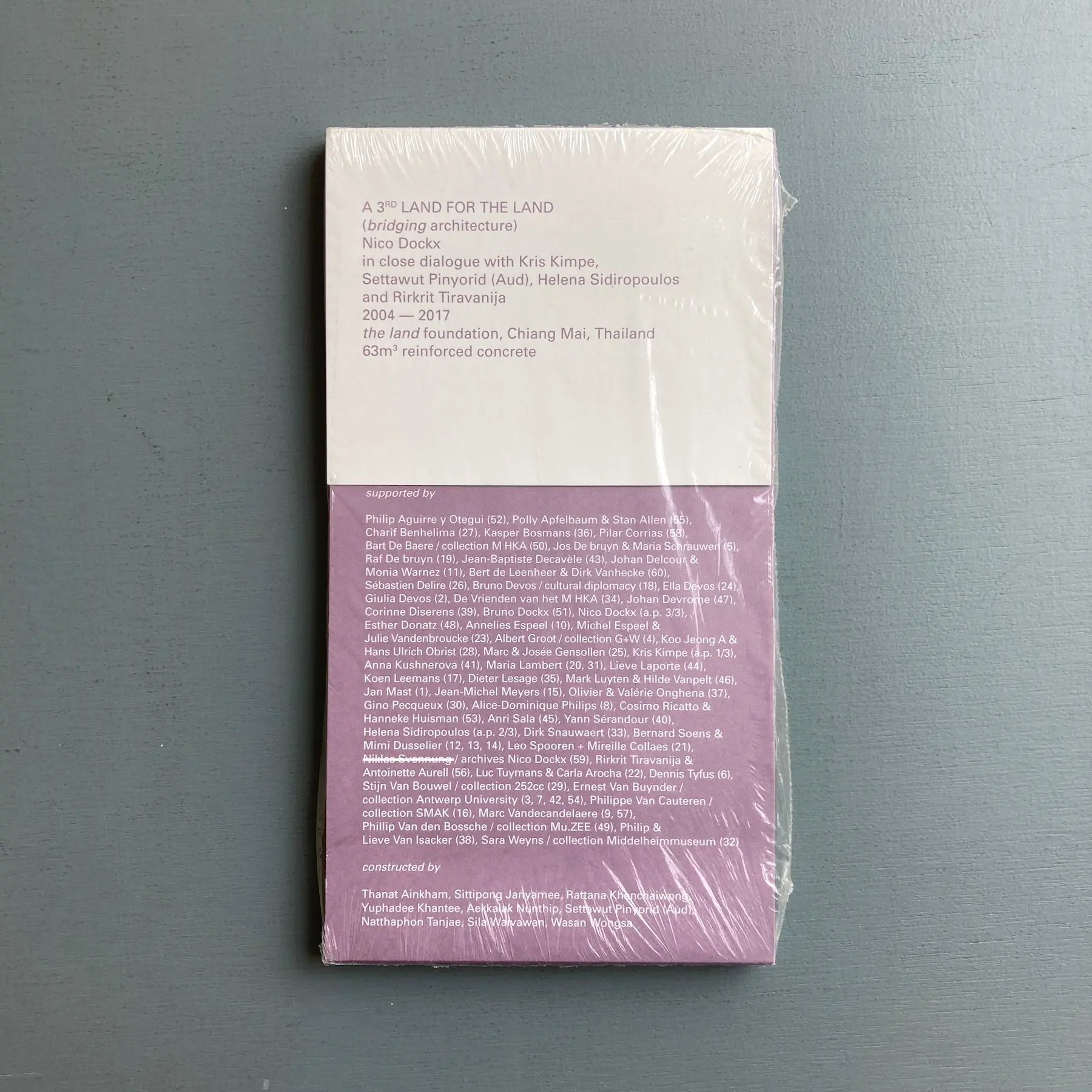 A 3rd land for the land (sealed) - Nico Dockx 2013 - Image 2