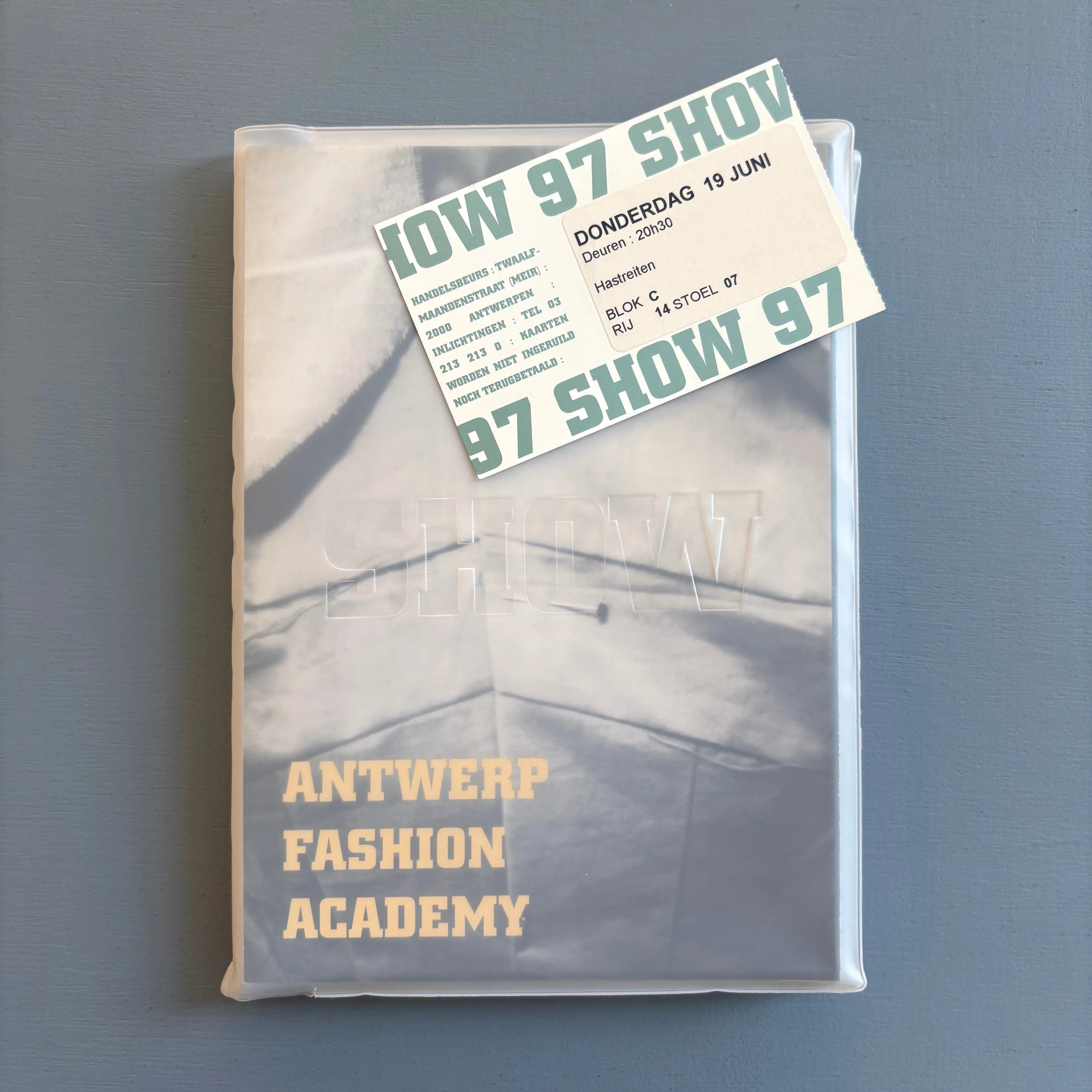 Antwerp Fashion Academy 97 - Royal Academy of Fine Arts Antwerp 1997 - Image 11