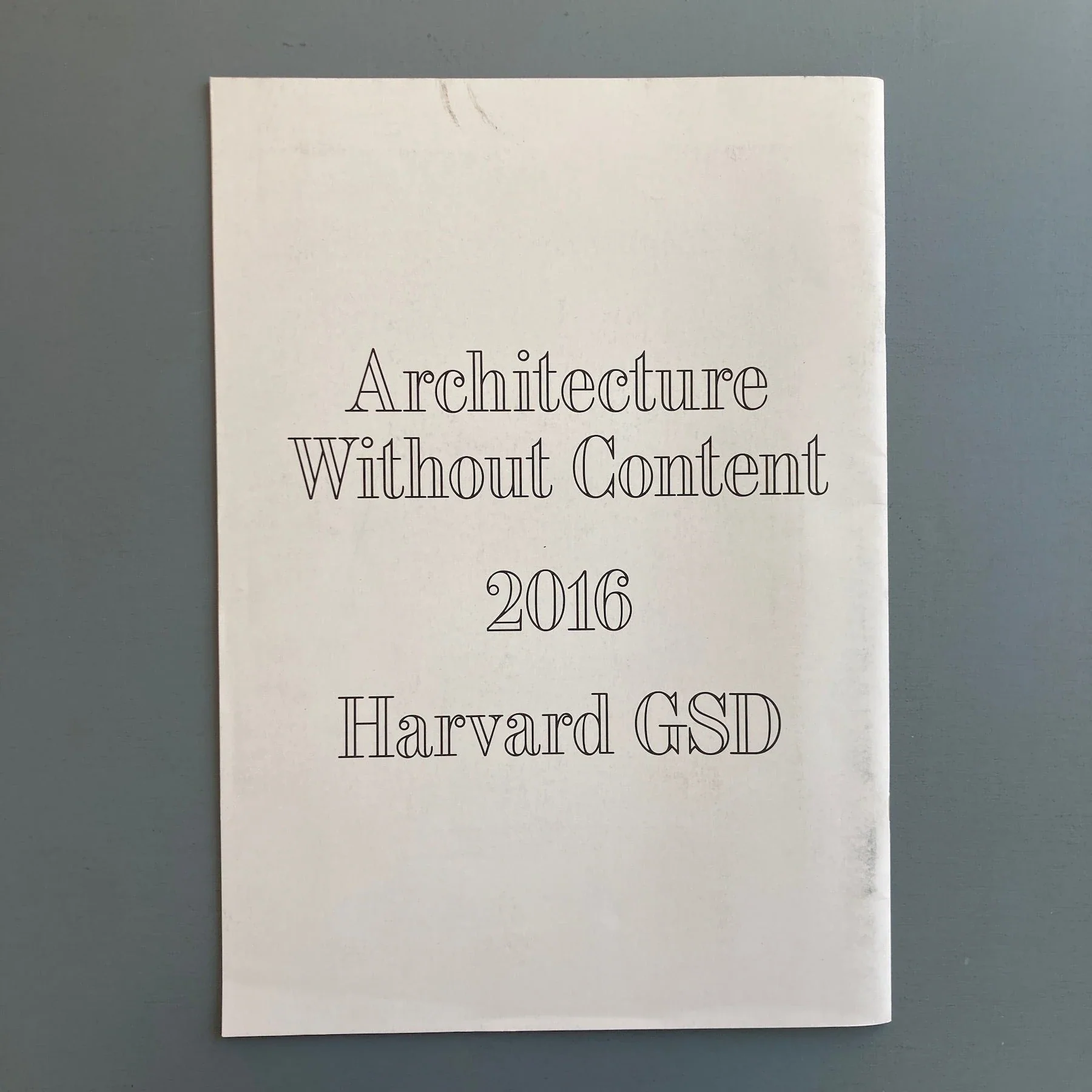 Architecture without content - Neon Palladian 16 - Harvard GSD 2016 - Image 8
