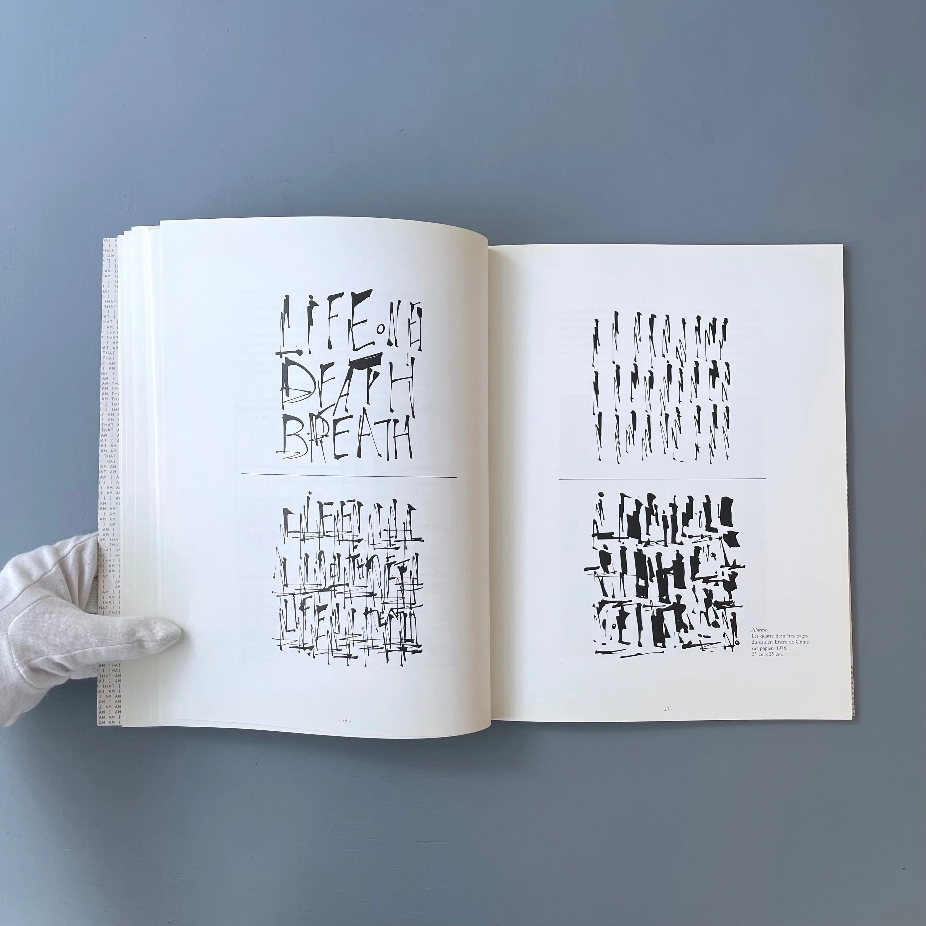 Brion Gysin - Calligraphies, Permutations, Cut Ups - Galerie de France 1987 - Image 5