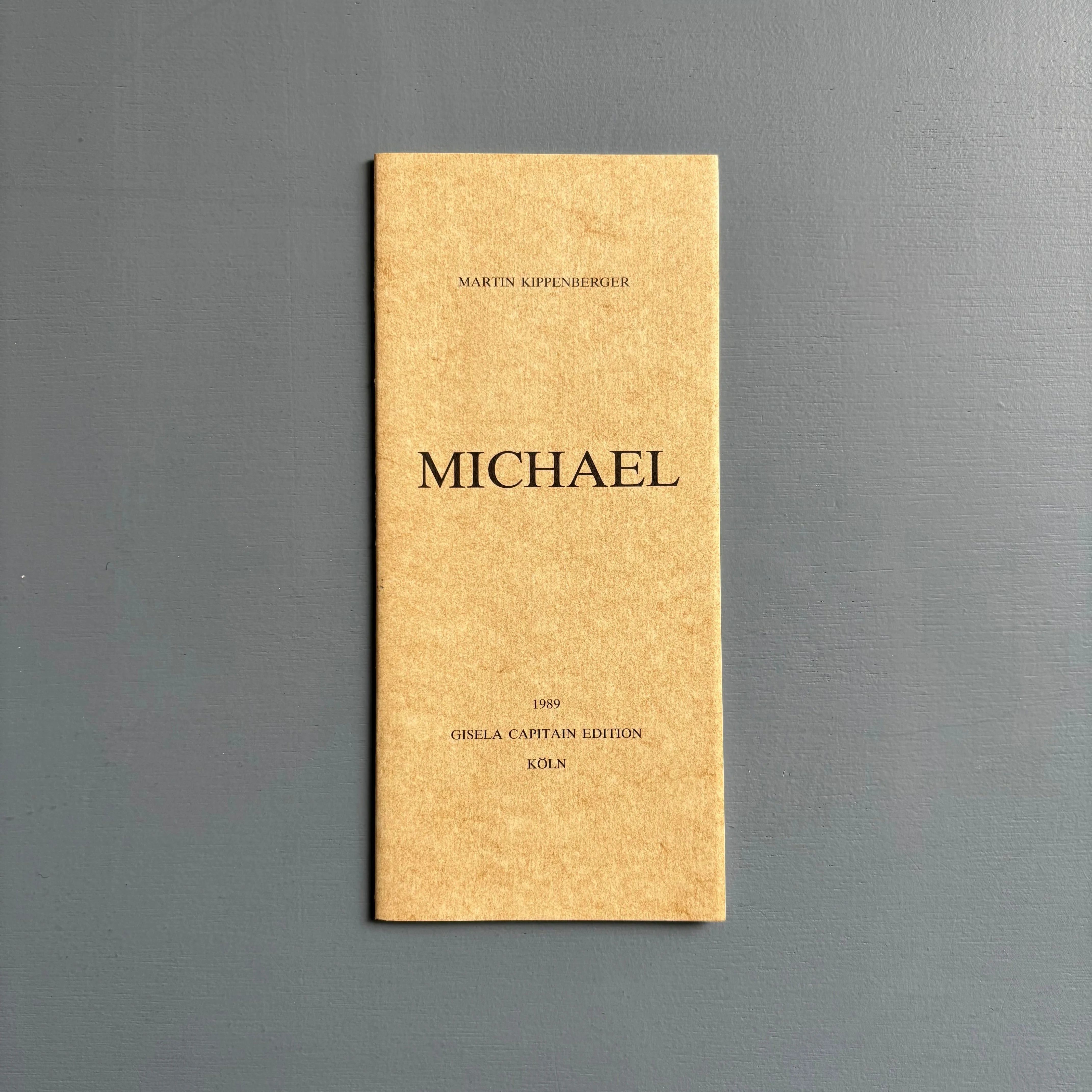 Martin Kippenberger (signed) - Michael - Gisela Capitain Edition 1989