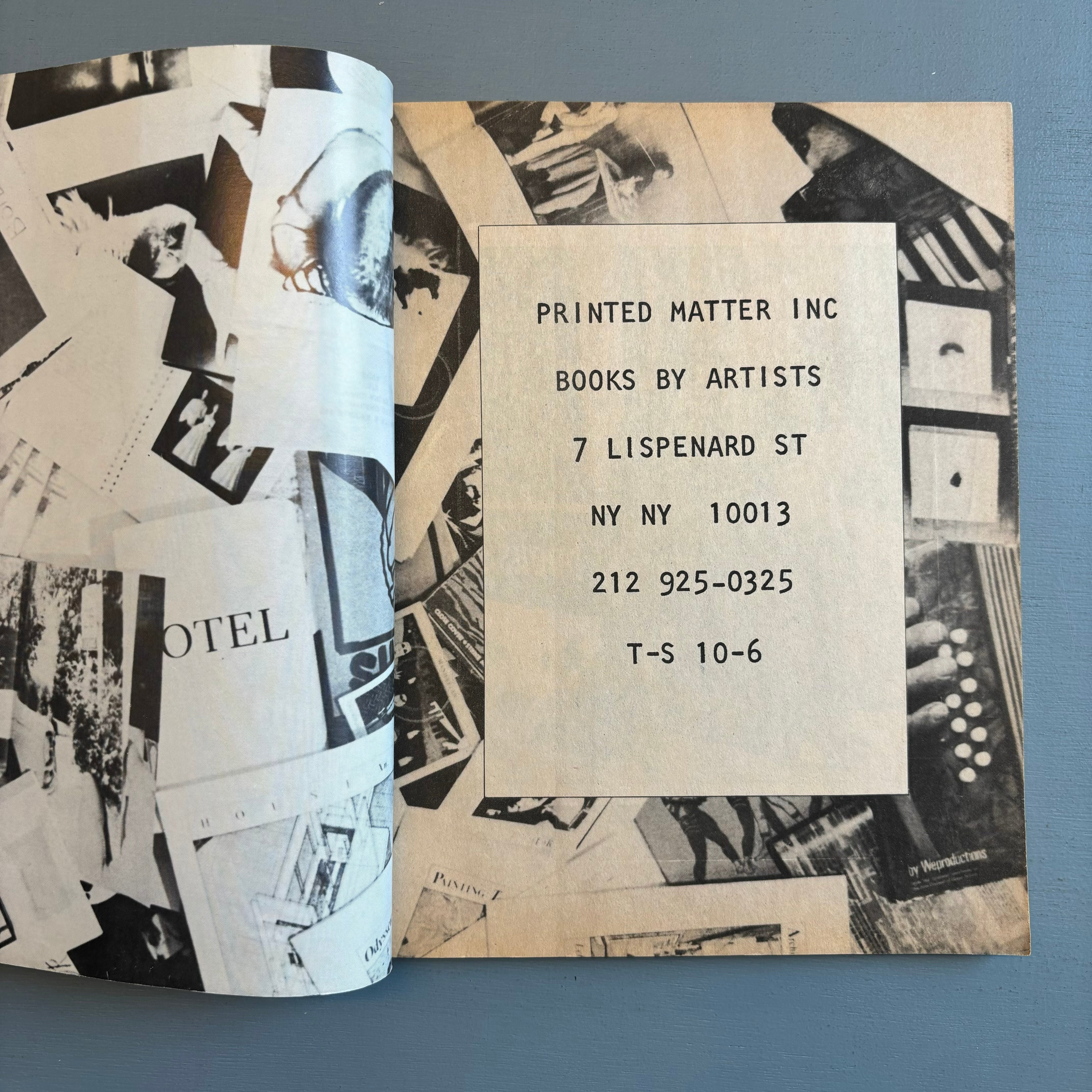 Printed Matter - Book Catalog - Printed Matter 1981 - Image 2