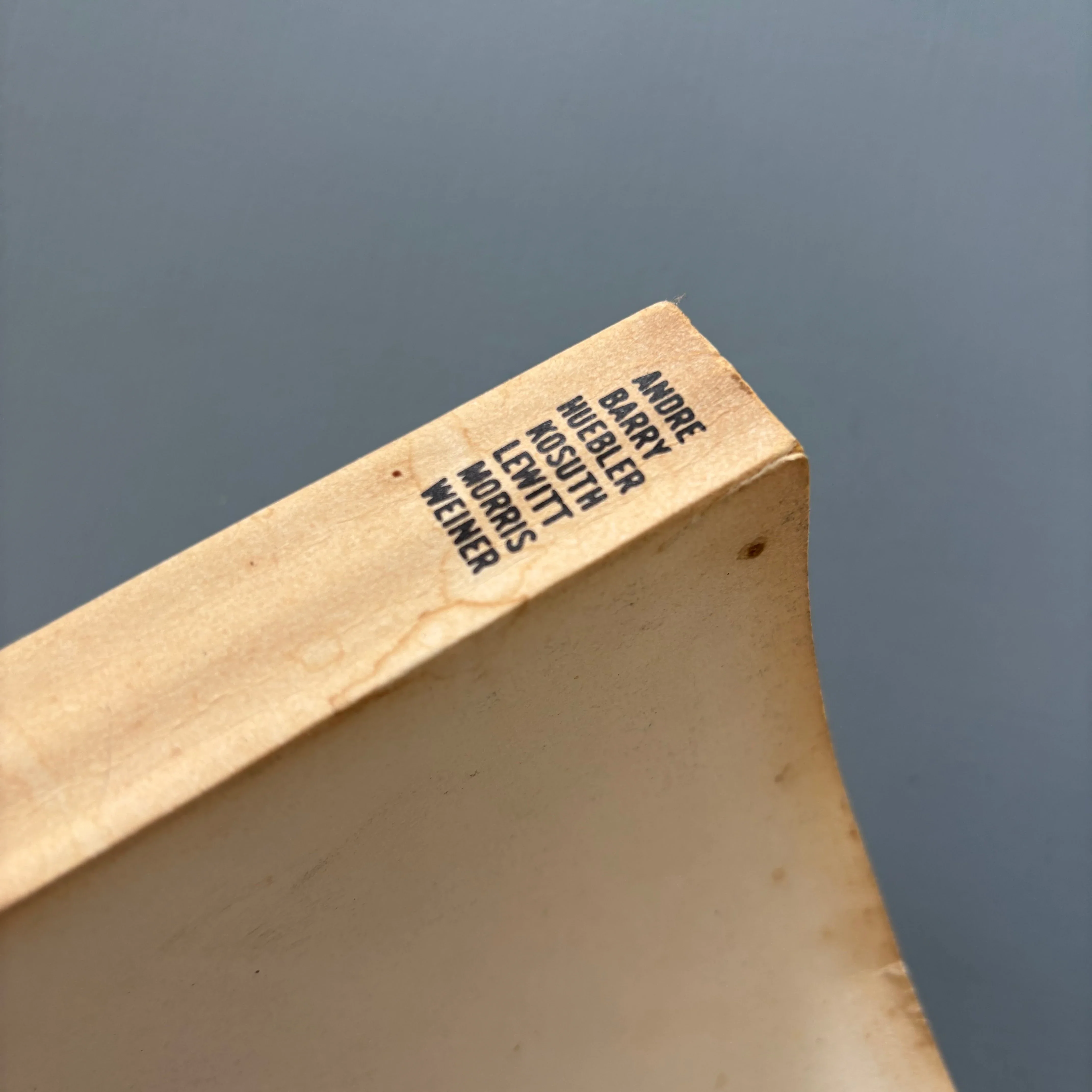 Seth Siegelaub & John W. Wendler - The Xerox Book - First edition 1969 - Image 11